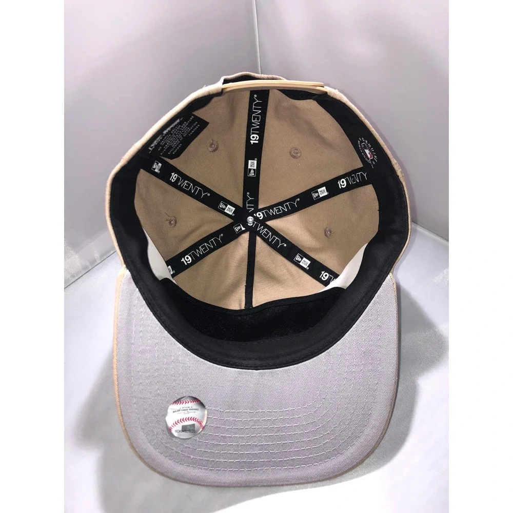 New Era 19TWENTY Colorado Rockies Hat Tan Khaki MLB Adjustable Snapback Cap